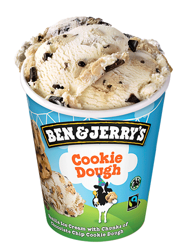 1-COOKIE DOUGH ( vainilla cookies )