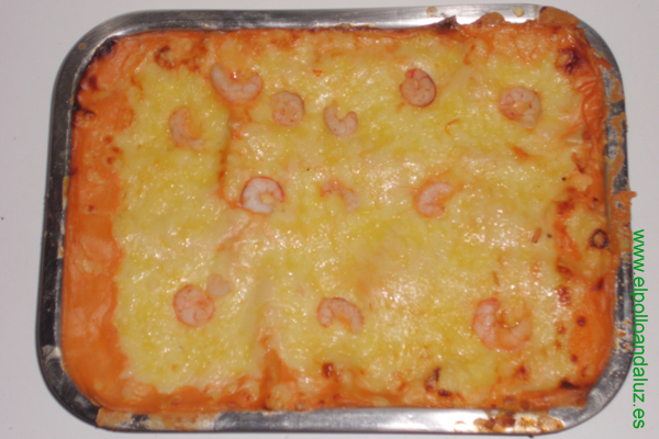 Lasaña de Marisco (ración)
