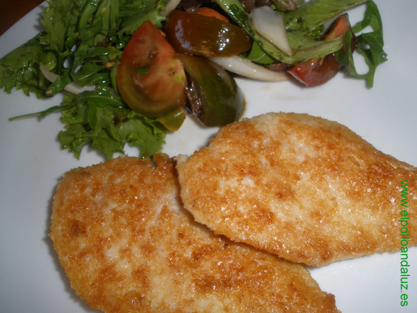 Pechuga con Bechamel (Villeroy)