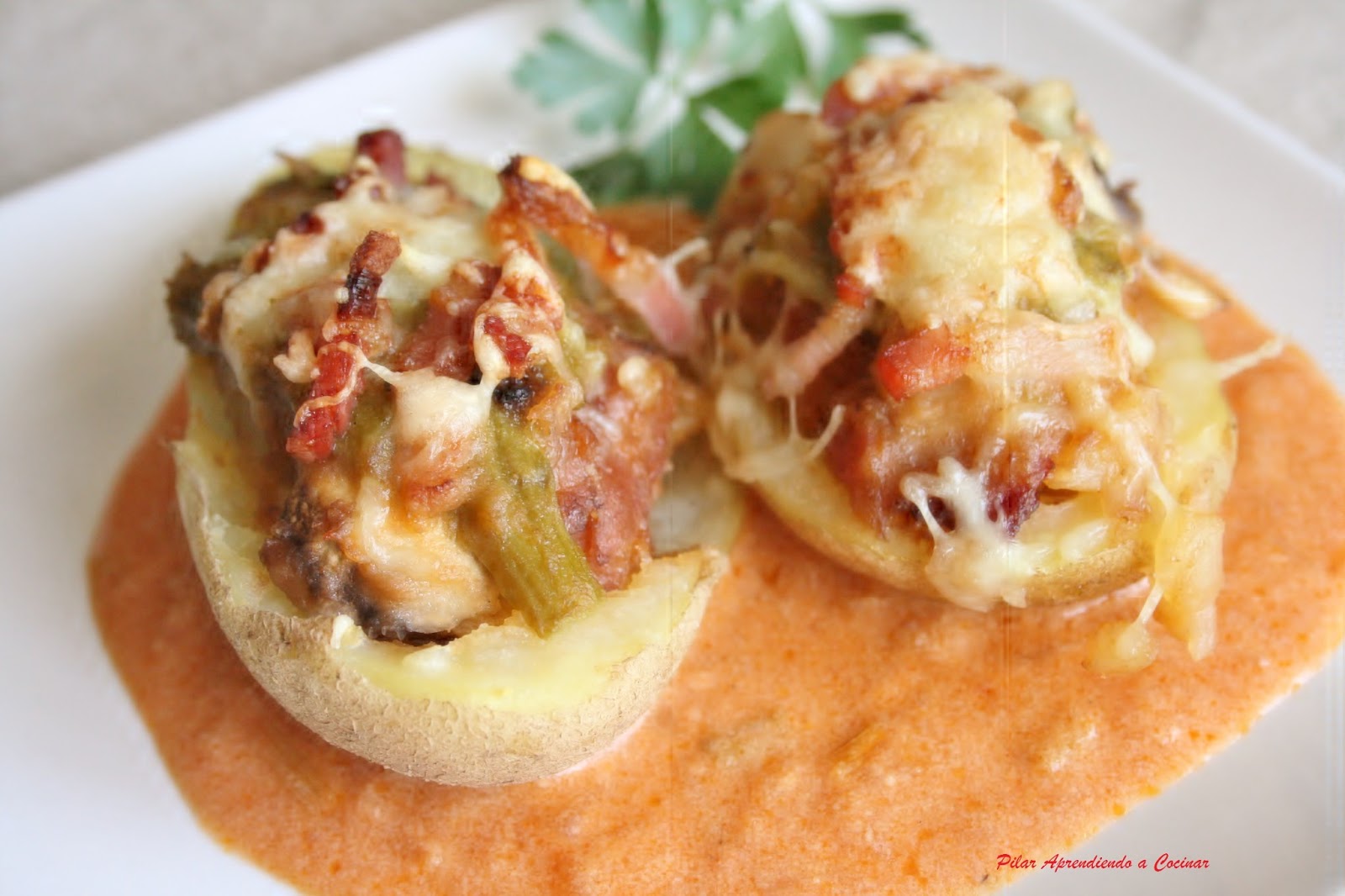 Patata rellena de CÃ³ctel