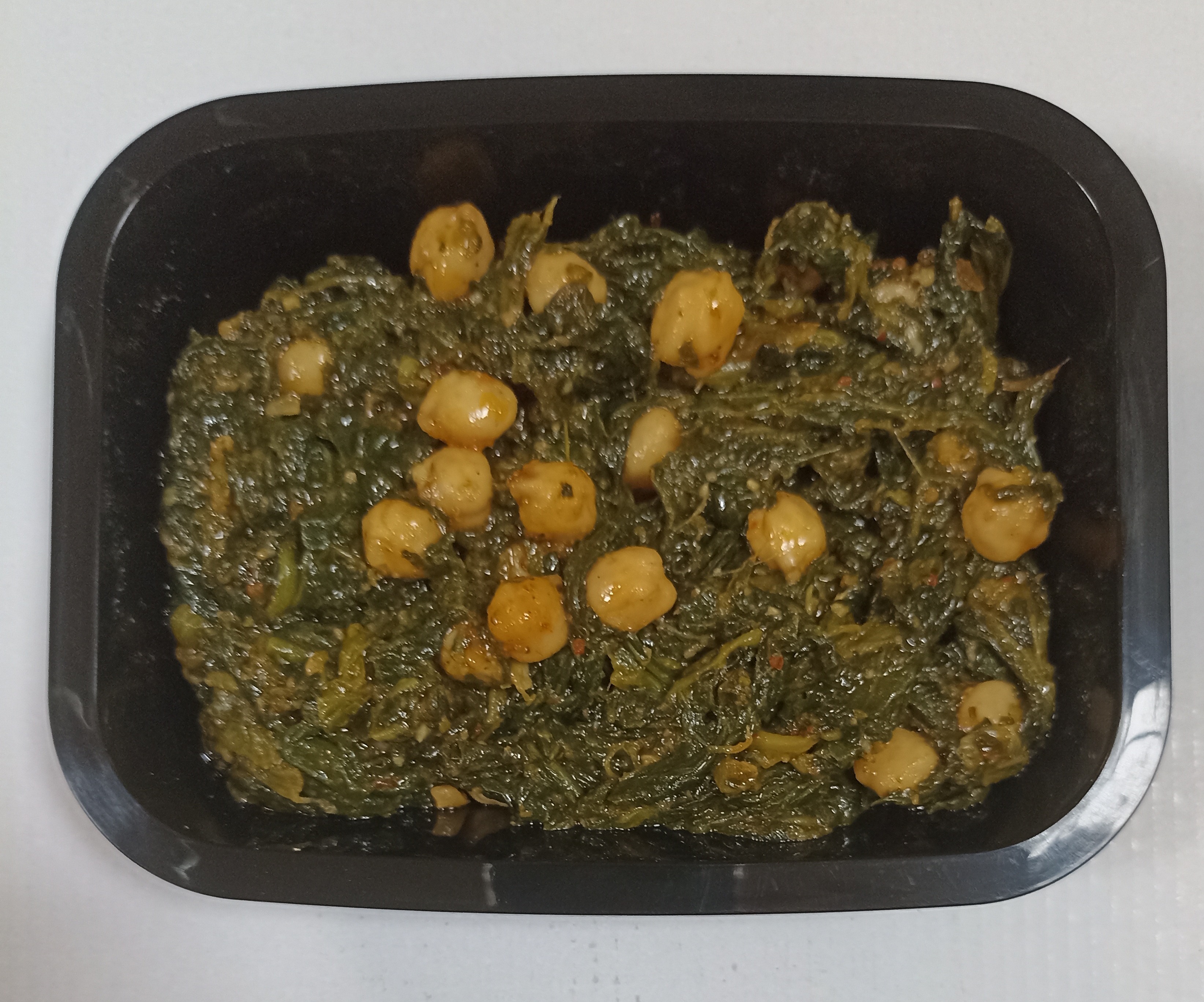Espinacas con Garbanzos (Ración))