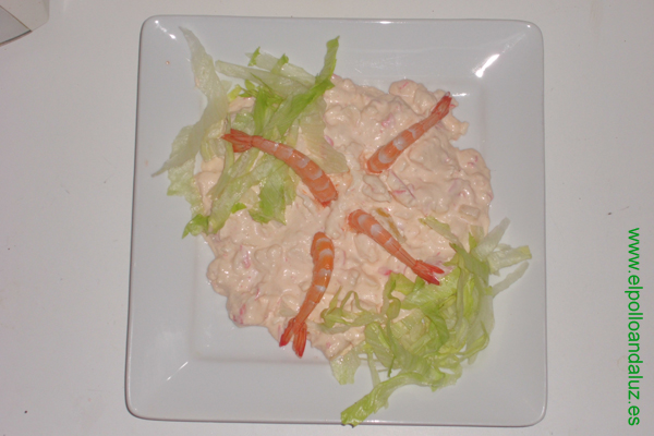 Ensaladilla de cangrejo